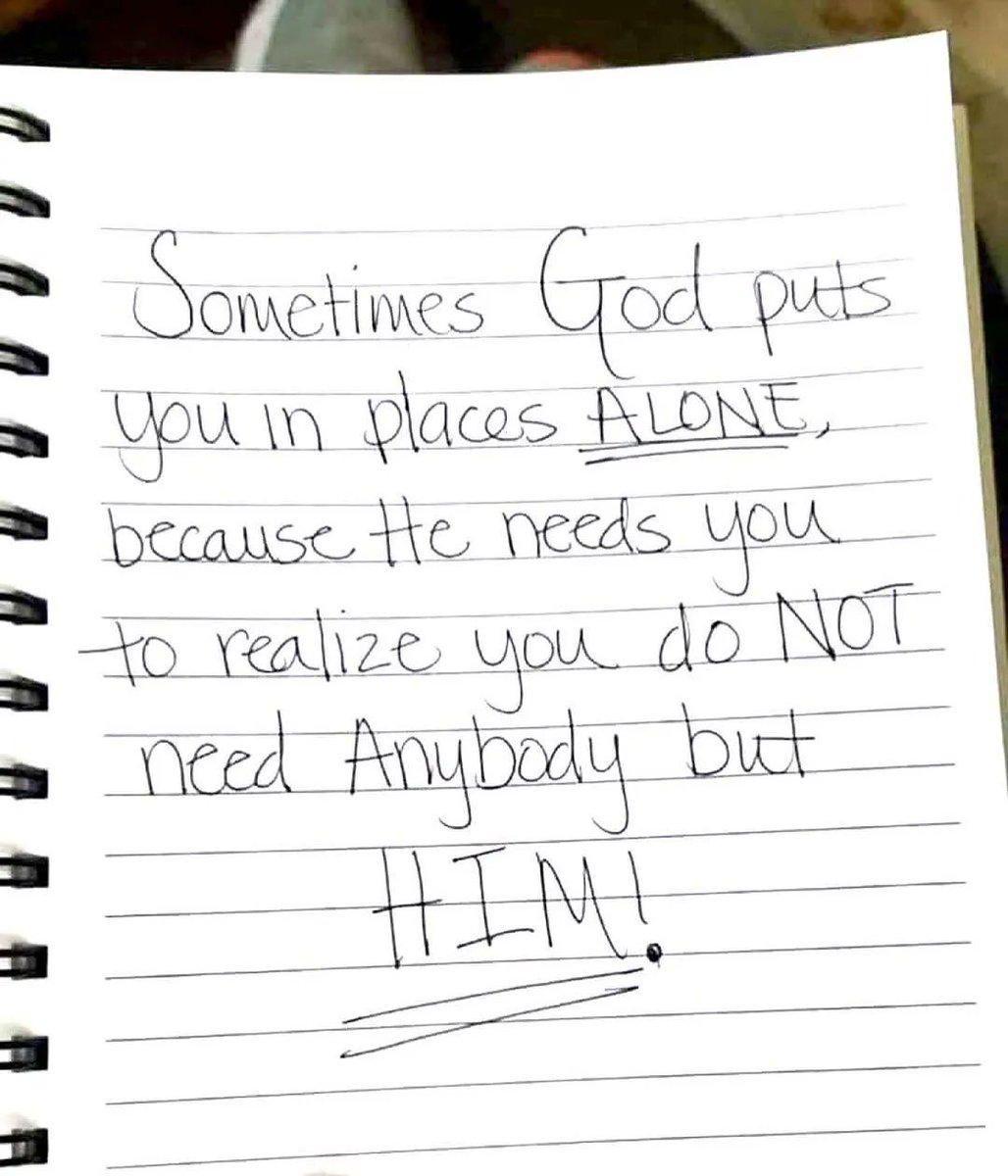 livechristian1's tweet photo. Sometimes we need a reminder that all we need is Jesus. https://t.co/5pivjZIIcQ