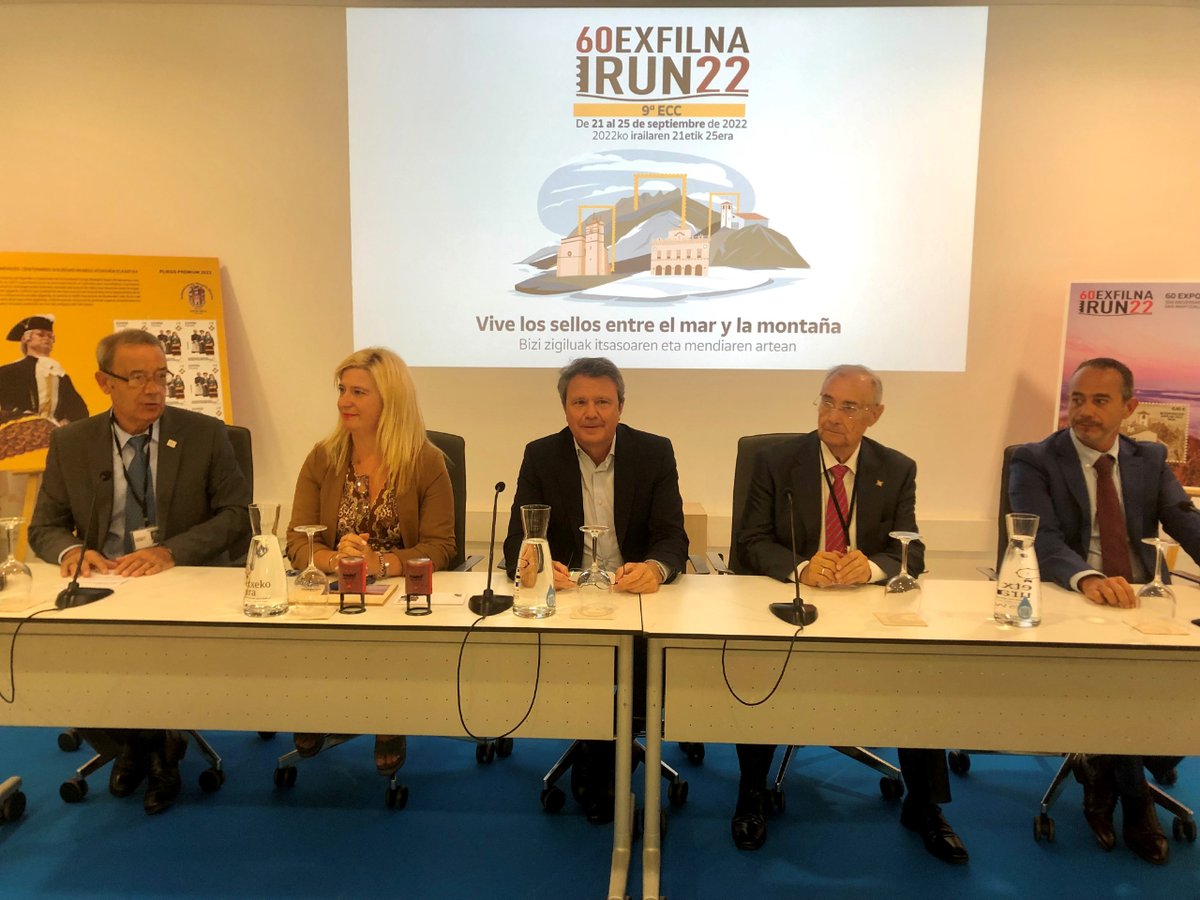 AsocFeriasEsp's tweet photo. ✉️ @Correos presenta en Irún, los sellos dedicados a la exposición filatélica EXFILNA y al Centenario de la Sociedad Irungo Atsegiña.
ℹ️ Más info: https://t.co/RDTctIpYT2
#exfilna
#AsocFeriasEsp #ferias #FeriasPresenciales https://t.co/5pOuxoM94q