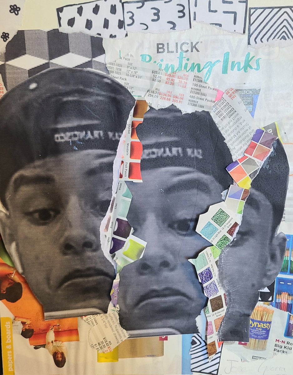 MrsRummenie's tweet photo. Studio artists aced their first project! We were inspired by the style of Tristan Eaton, and Frida Kahlo's symbolism concepts. The end product really helped these students share their identity with our studio. @DalersFineArts @FHSDalers #artteacher #creativity #arted https://t.co/2pjzmdrgX5