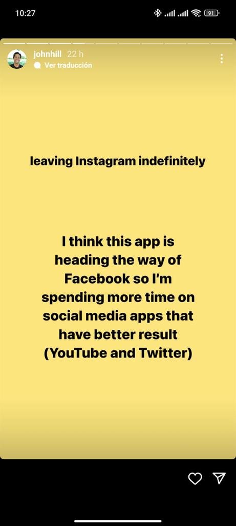 GozmacPc's tweet photo. Skater y youtuber anuncia que se va de Instagram indefinidamente por el hate y se muda a twitter

Alguien que le diga por favor https://t.co/cywZGHNkuV