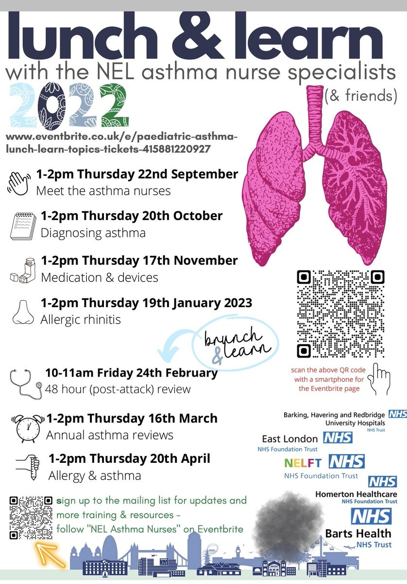 Virtual sessions 3rd Thursday of the month. All welcome &amp; we're hoping to record so they can be watched later. 🫁 👩‍💻🔊⚡️👥
<a href="/WeNurses/">WeNurses 💙</a> @WeGPNs <a href="/WeCYPnurses/">WeCYPNurses 💙</a> @RespNprang
