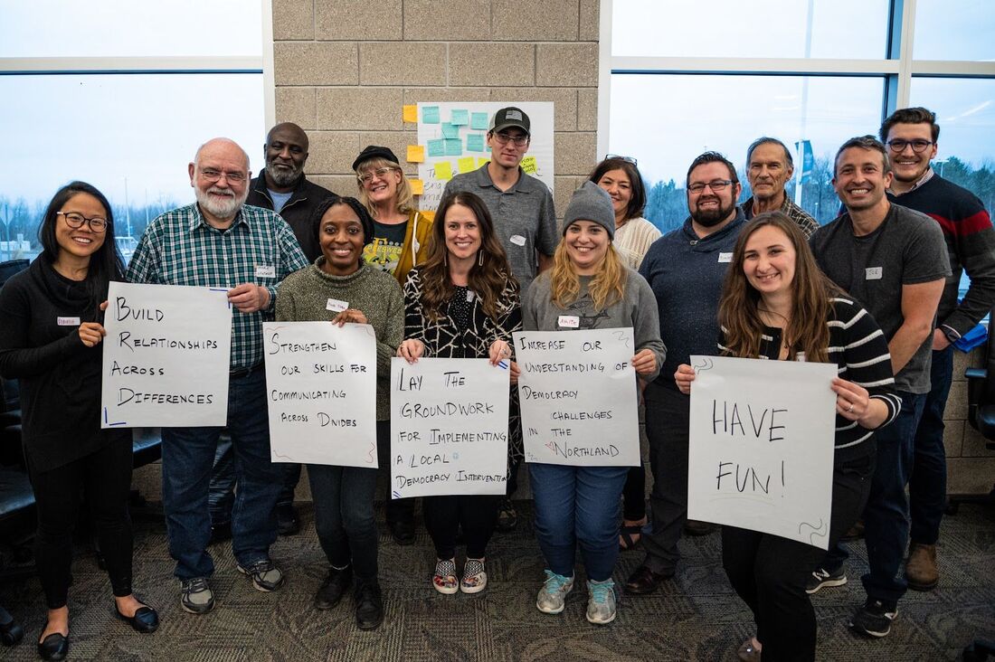 urbanruralact's tweet photo. Happy International Day of Peace!
This is peacebuilding in action: Community members convened on 4/30/22 in Duluth, MN with @northspan to increase civic participation, particularly among historically marginalized communities
#PeacebuildingInAction @AfPeacebuilding https://t.co/YOo4GPQDAU