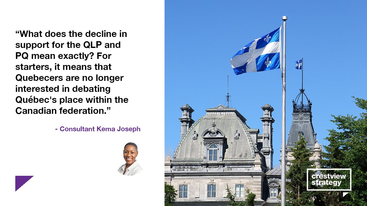 crestview_strat's tweet photo. #ICYMI @crestview_strat Consultant @KemaJo_ shared her insights on the #qcelection in our latest newsletter.

Subscribe now to our weekly newsletters to stay informed and receive #insights from our experts directly to your inbox: https://t.co/1hBiNhElcU 🙌

#qcpoli #qc2022 https://t.co/7CmVxWKJcn