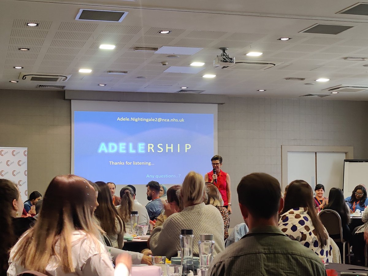 150Leaders's tweet photo. Thank you so much to @Deli_1102 for an inspiring session today on leadership and resilience! We so enjoyed #billy, as always!
#Adelership #150Leaders #SLPConference https://t.co/DD2QTN7CFr