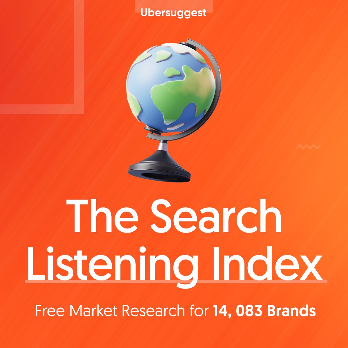 Ubersuggest (@ubersuggest_seo) on Twitter photo Our favorite, free resource at <a href="/answerthepublic/">answerthepublic</a> is the Search Listening Index!
The Search Listening Index is free market research for 14,083 brands (and counting) from sports brands to banks to coffee companies.
eu1.hubs.ly/H01P2Sf0 Our favorite, free resource at <a href="/answerthepublic/">answerthepublic</a> is the Search Listening Index!
The Search Listening Index is free market research for 14,083 brands (and counting) from sports brands to banks to coffee companies.
eu1.hubs.ly/H01P2Sf0
