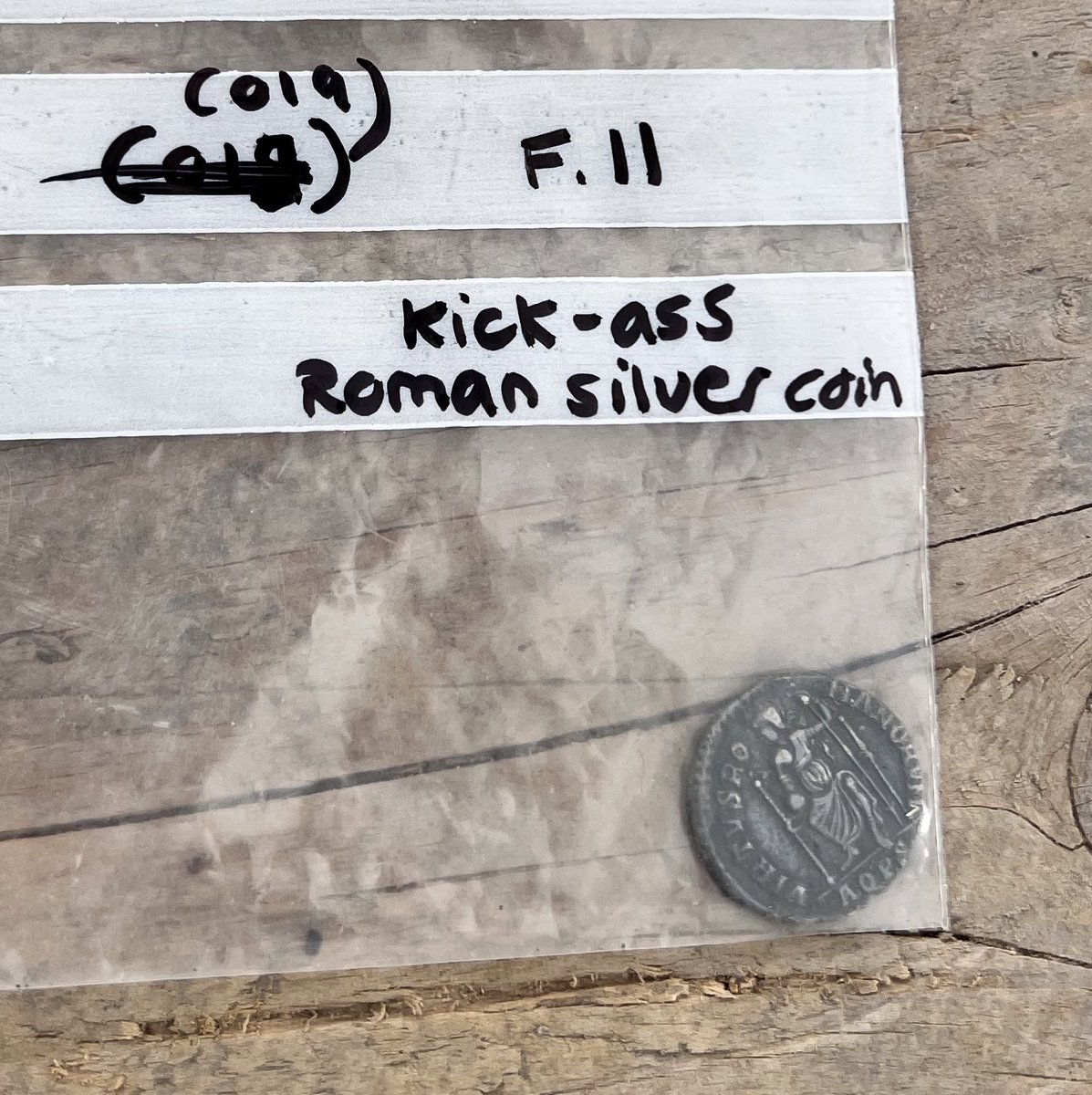 sparkliferous's tweet photo. I’ve seen a wide range of finds bags from all over the country the past two weeks and so I must ask: can someone please do a study of finds bag labels in museum archives in order to peer into the minds of archaeologists? #museumarchive #archaeology #DiggingForBritain https://t.co/u9kSEVJYif