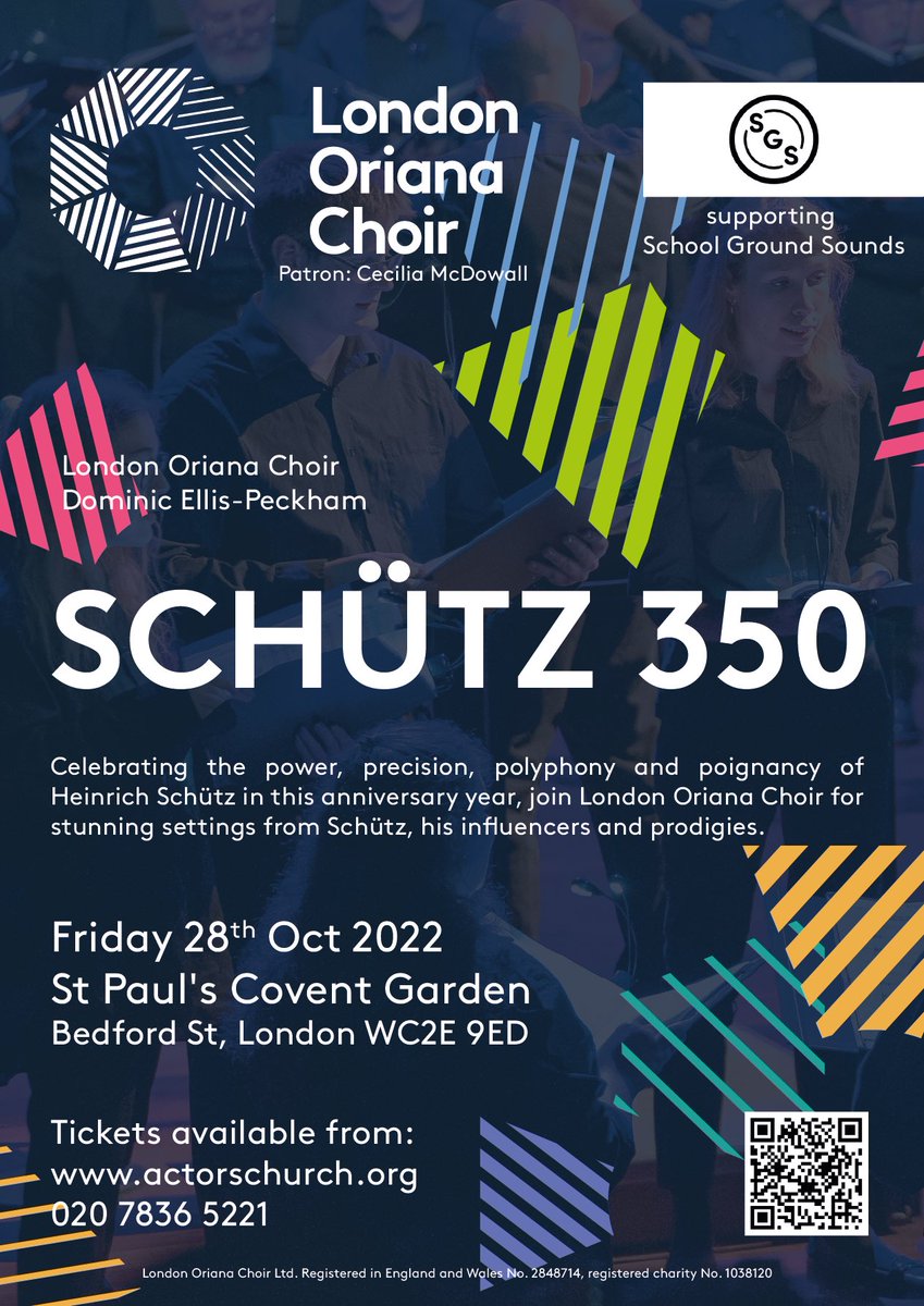 Announcing the first concert of our new season <a href="/actorschurch/">The Actors’ Church</a> <a href="/DomEllisPeckham/">Dominic Ellis-Peckham</a> and special guests, celebrating #Schütz350 - TICKETS ON SALE NOW actorschurch.org/whatson/schutz…