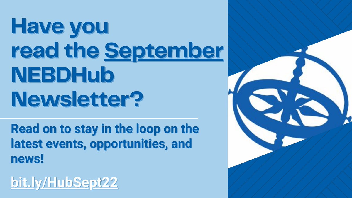 NEbigdatahub's tweet photo. Want to engage with the NEBDHub? Interested in #datascience events &amp; resources? Start with the NEBDHub #newsletter!
Read: https://t.co/lpHVUa3NbU
Subscribe: https://t.co/ul2m5F019T
@DataSciColumbia @SouthBigDataHub @MWBigDataHub @westbigdatahub @NSF @NIH @shpe @sacnas @HACUNews https://t.co/w8Smlsmjy2