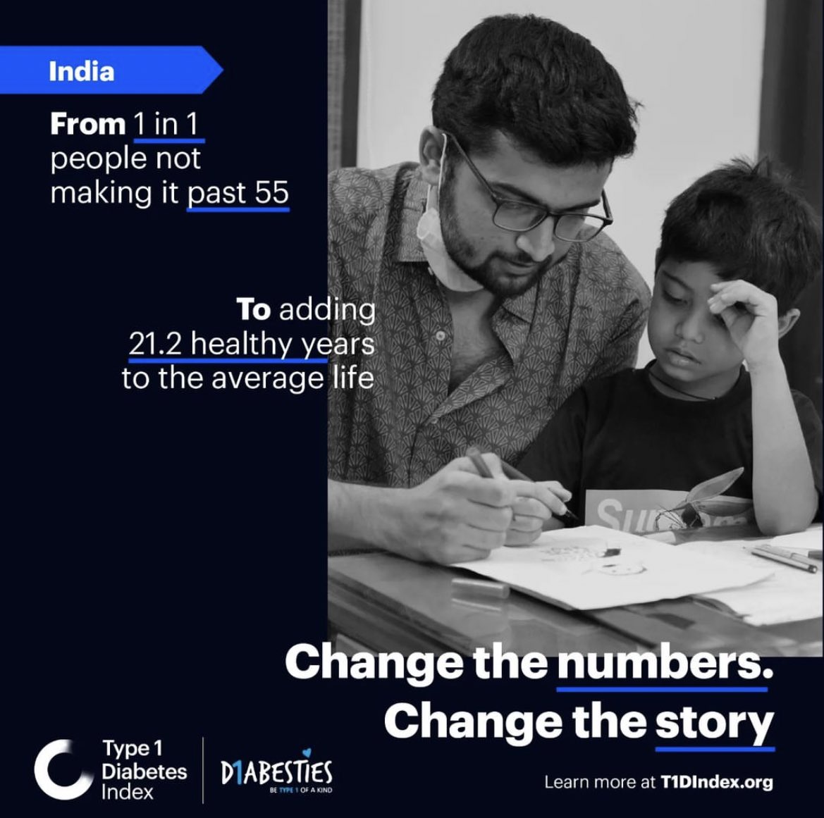 Jazzsethi95's tweet image. We are so happy to have been Global Access Partners with @JDRF for the #T1DIndex - a one of its kind census of the status of T1D globally! 

We need to change the numbers - to change the story: with education, awareness, policy changes and empathy!