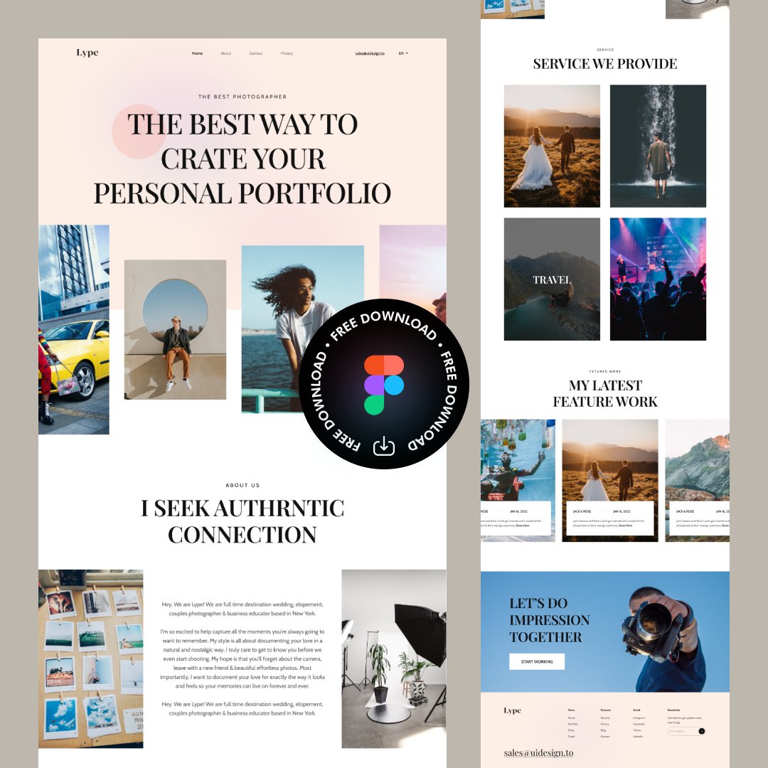 FREE DOWNLOAD 🔥🔥🔥
Photography Websites Examples
🔵 uidesign.to

#ui #uiux #uidesign #uitrends #uiuxdesign #ux #uxui #uxdesign #design #trending #websitedesign #figma #dribbble #behance #productdesign #mobiledesign #webdesign #website #adobe #free