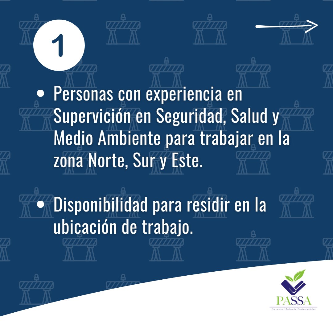 passa_rd's tweet photo. ¿Tienes experiencia en supervisión de seguridad, salud y medio ambiente o deseas aprender? ¡Conoce las vacantes que tenemos para ti! Envíanos tu CV a beronica.rincon@passa.com.do

#passard #empleosrd #vacantesrd https://t.co/j0LTpkfXJW