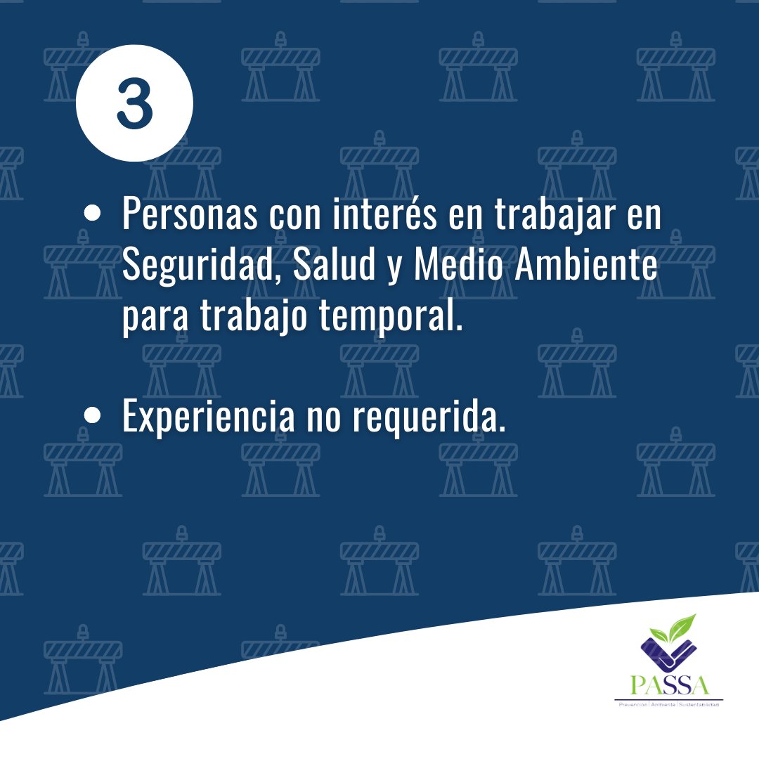 passa_rd's tweet photo. ¿Tienes experiencia en supervisión de seguridad, salud y medio ambiente o deseas aprender? ¡Conoce las vacantes que tenemos para ti! Envíanos tu CV a beronica.rincon@passa.com.do

#passard #empleosrd #vacantesrd https://t.co/j0LTpkfXJW