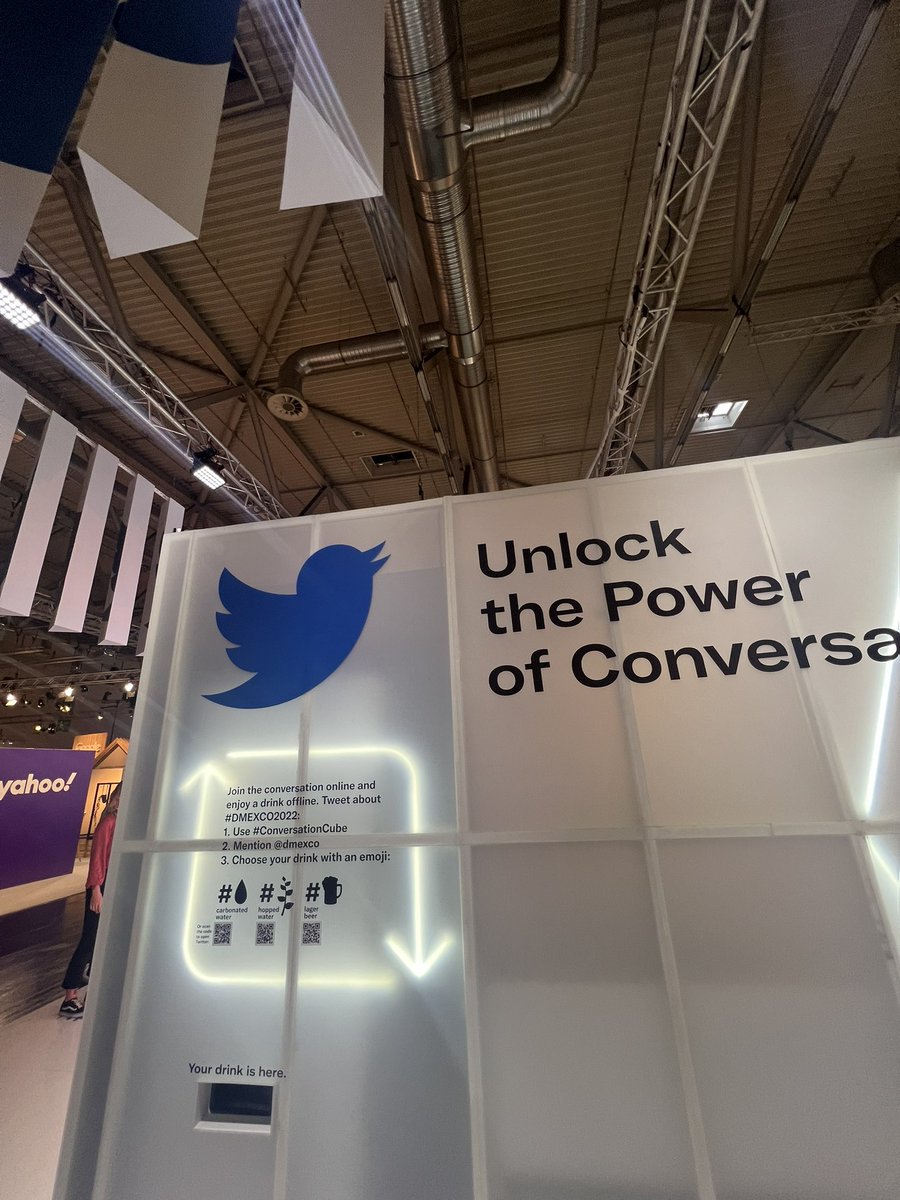 trayelll's tweet photo. #ConversationCube @dmexco #💧 https://t.co/AZFUsGXH67