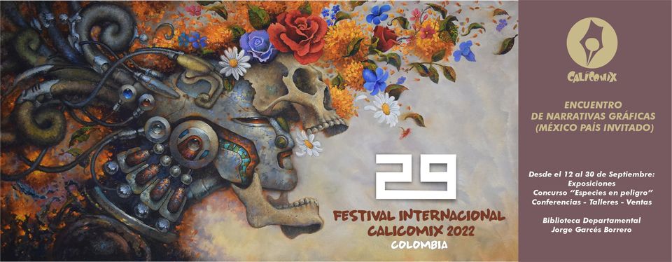 EmbaMexCol's tweet photo. #TeContamos 📣 México es el país invitado del Encuentro de Narrativas Gráficas Concurso Internacional “Especies en peligro” del 29° Festival Internacional #Calicomix.
🎟️Entrada gratuita
🗓️ Consulta la programación: https://t.co/UnXcDxVd9a https://t.co/LFs8hk7AaN