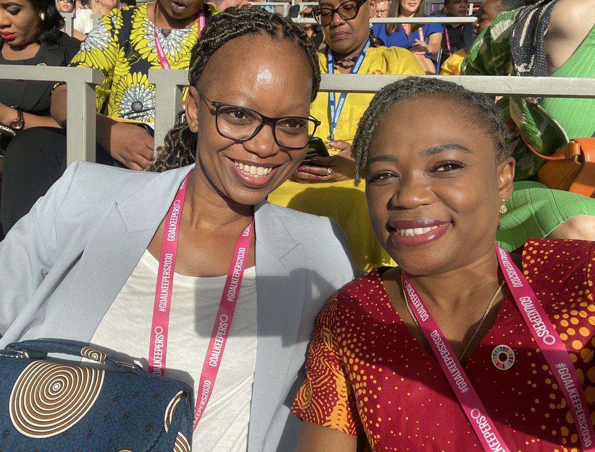 AntyFunke's tweet photo. Today at the Goalkeepers, we are having the conversations that matter! In the words of Mayor Yvonne Aki-Sawyer, “Let’s think globally and let’s act locally”. #Goalkeepers2030 @gatesfoundation https://t.co/fhhMJMvxJ7