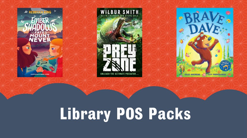 Last chance to pick up POS packs for your library for #EmberShadows and #PreyZone, or a storytime pack for #BraveDave!

Check out all the free POS packs we have available thanks to our publisher partners 👉 l8r.it/N0Vf