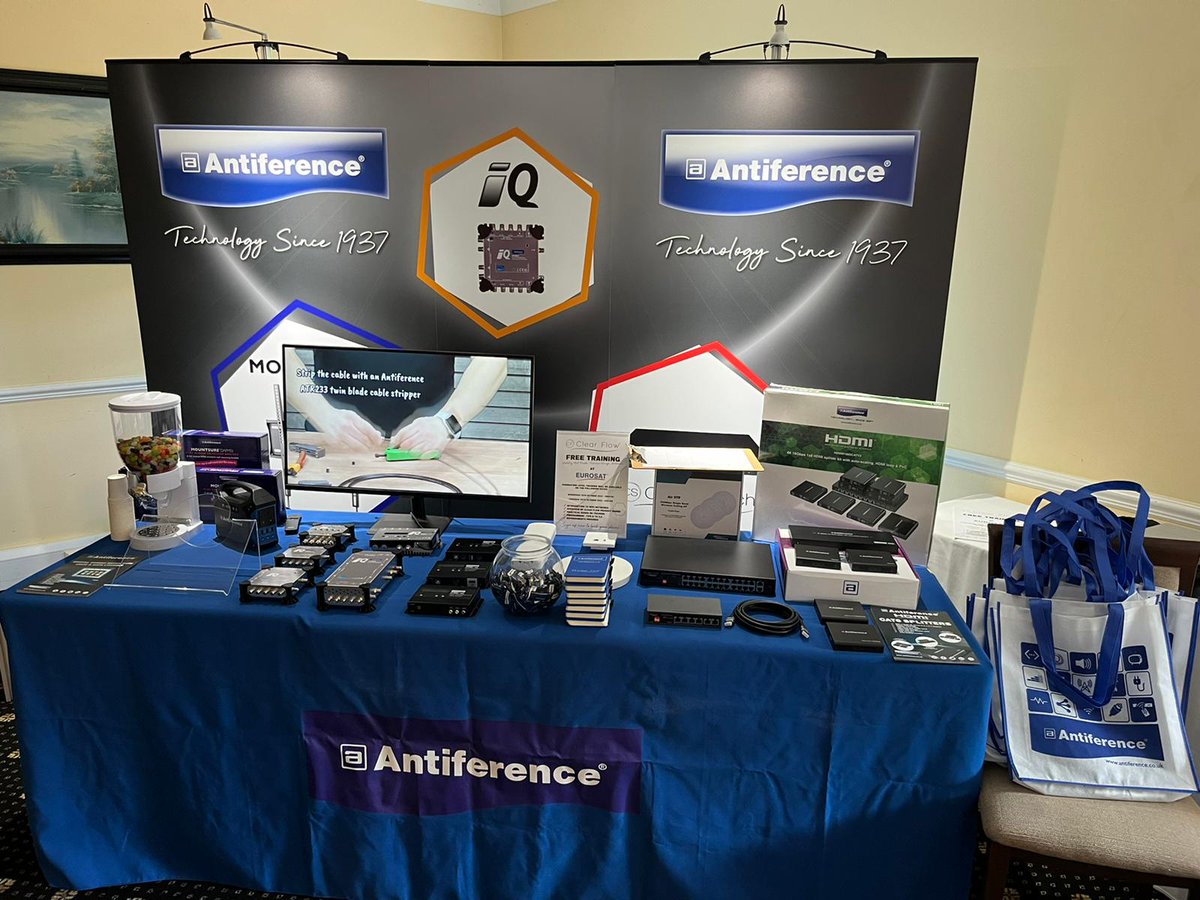 antiference's tweet photo. We are here at the @Gipshill Hotel #exeter ready for the #eurosatwestern roadshow this evening starting from 6:30pm, come and join us 🤩

#roadshow #autumn #Antiference #eurosat https://t.co/b6HWQz7OyY