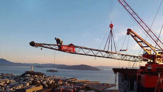 SheedyCrane's tweet photo. Sheedy Crane’s Bay Area crane rental services will perform almost any hoisting, hauling or rigging job. Together with our state-of-the-art equipment, engineers, field crews, and support staff, we provide innovative solutions for any rigging job imaginable. https://t.co/lZU9ZOjxoc https://t.co/C696VvKws9