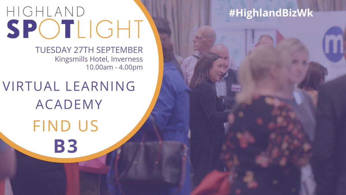 We are exhibiting! 

Come and find us at Highland Spotlight on September 27th 

#HighlandBizWk  #networking #networkingevent #networkmarketing #networkingchallenge   #learning #learninganddevelopment  #apprenticeships #apprenticeships 

Inverness Chamber of Commerce