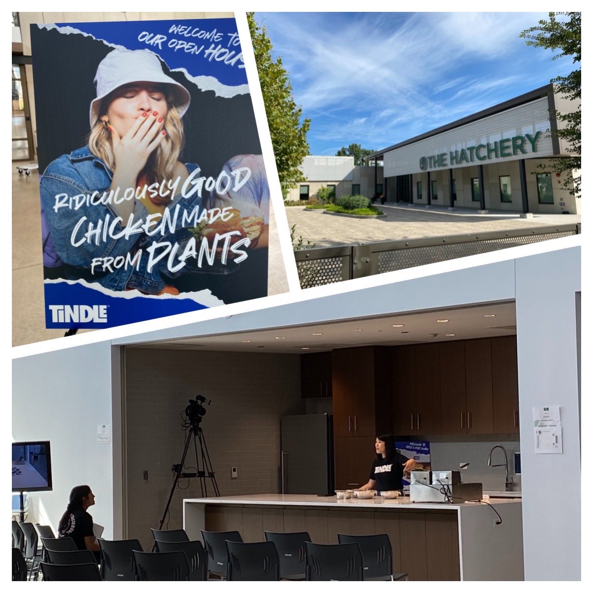 Excited to attend ⁦<a href="/TiNDLE_foods/">TiNDLE</a>⁩ R&amp;D Center Open House at ⁦<a href="/TheHatcheryChi/">The Hatchery Chicago</a>⁩ in Chicago and learn more about this #plantbased meat company