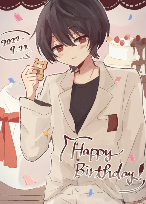 #朔間凛月誕生祭2022
おめでとう! 