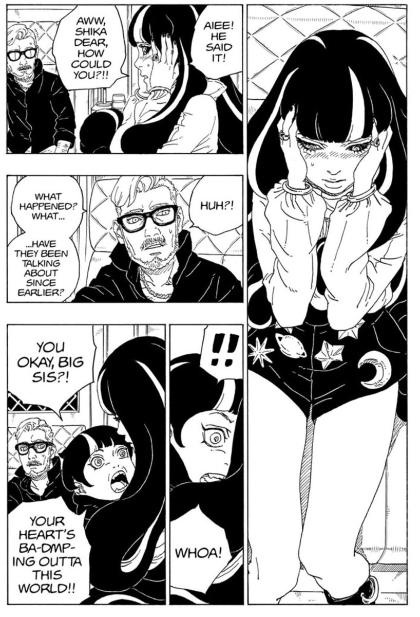 oh wow she's really doki doki 