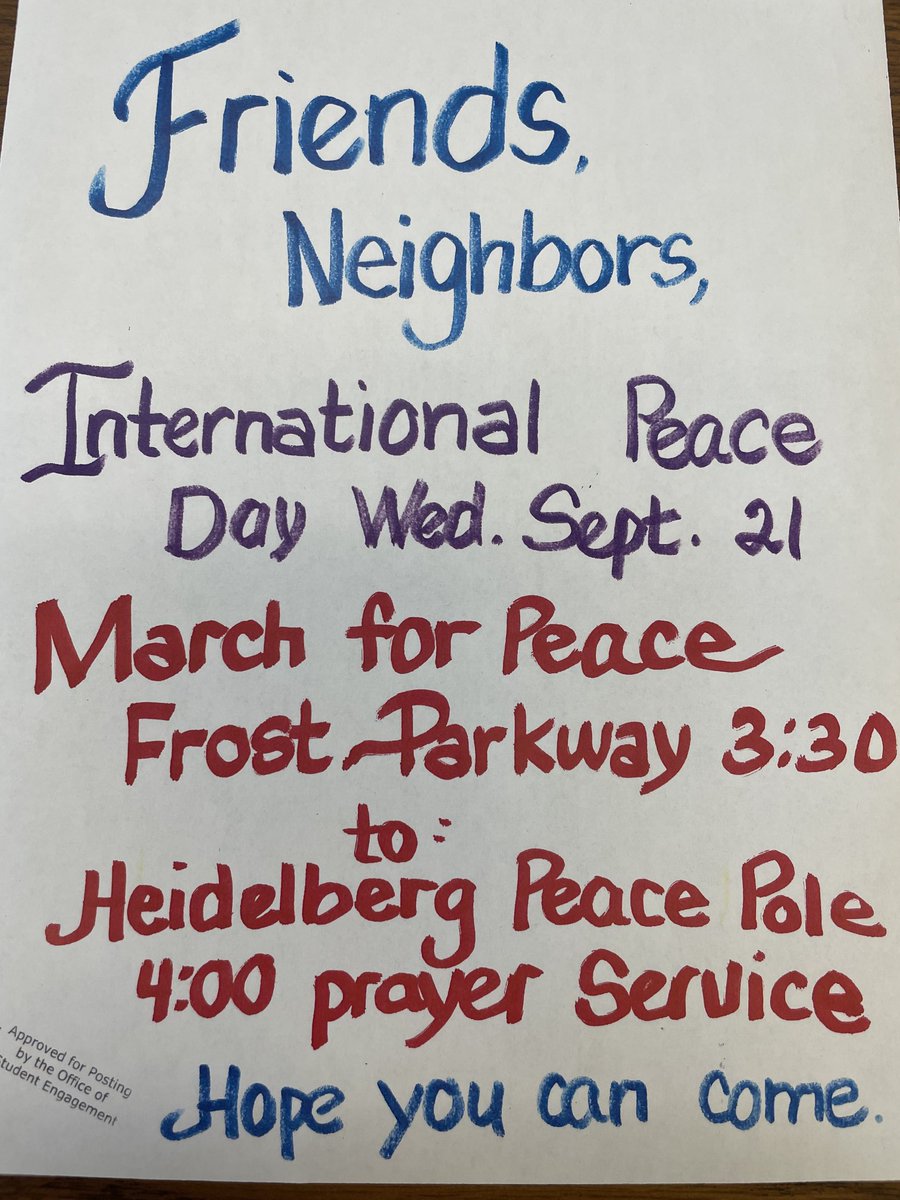 International Peace Day!