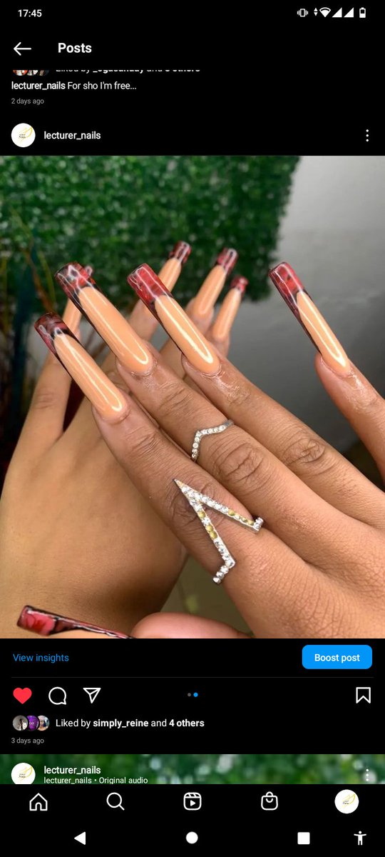 _OgaSunday's tweet photo. Hey ladies don't forget to pass by @lecturer_nails on IG...We located in the ❤️ of braam...[46 biccard street, braamfontein]. https://t.co/6EuV2Ik0F6