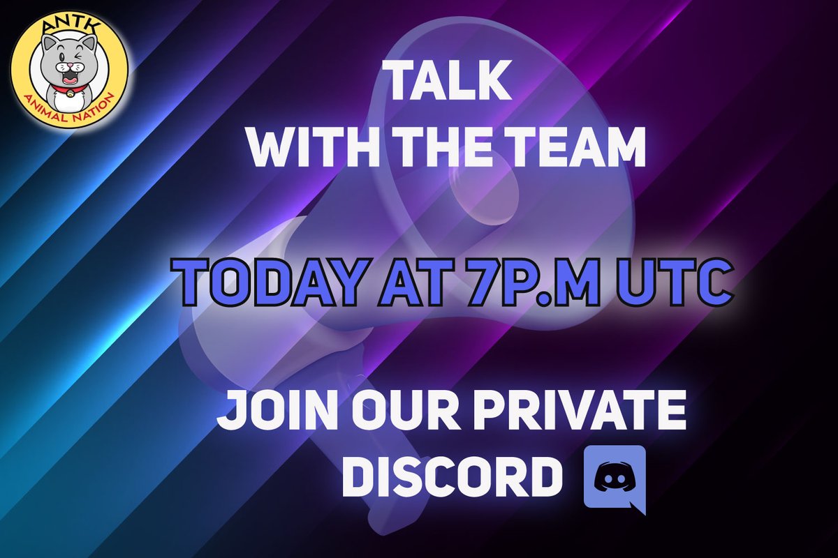 AnimalNationTK's tweet image. ⭐️If you have any questions about our #project or the next #presale (23rd Sept.) of #ANTK #tokens🔥 

                         ⬇️You're WELCOME!