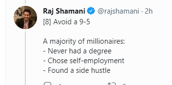 prahladkumar33's tweet photo. Mindless nonsense comes from wannabe influencers and gyanis who dish out rubbish regularly. 
Value your job. Work is worship! https://t.co/FiQUj4sAiQ