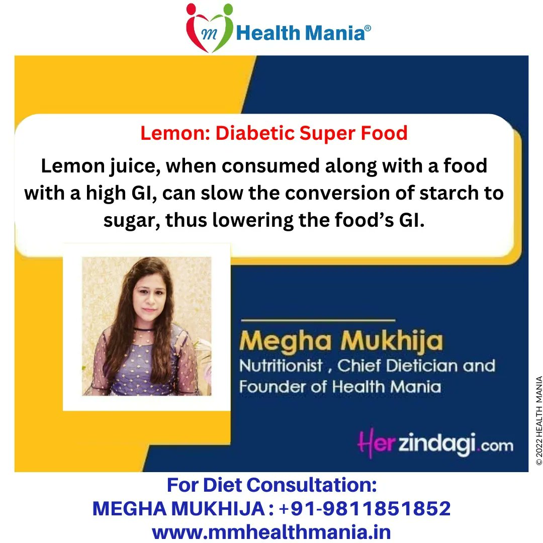 MMHealthMania's tweet photo. My Article got Featured in #DainikJagran's E-Magazine, #HerZindagi. 
''5 ways to add #Lemon to your diet for reducing #Bloodsugar"
 Click on the link to read:
https://t.co/FJdHaNQUOx

#MMHealthMania #Diet #Blogger #Health #lifestyle #Dietitian #lime #MeghaMukhija #SuperFood https://t.co/zSRsuZhHn7
