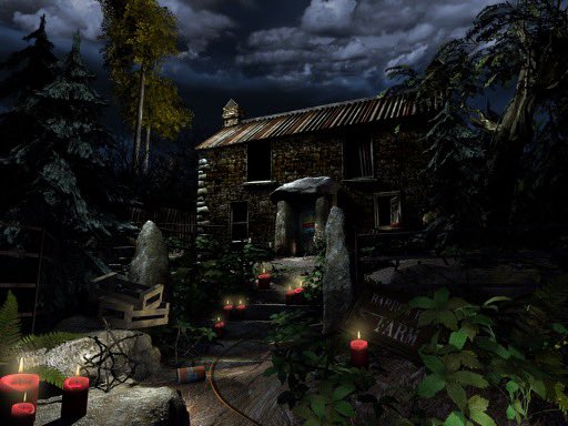 MattBearClark's tweet photo. Garrow Farm was our local ‘inspiration’ for Barrow Farm, in The Dark Path. The old house has huge granite door jams, maybe even standing stone once. 🎃 https://t.co/TIdZ8Afn1C #gamedev #gamelocation 💻@MattBearClark https://t.co/3Ok4gytJAv