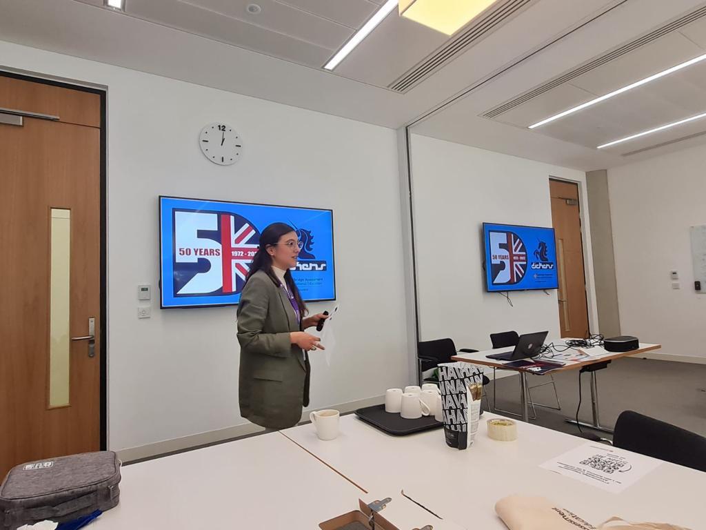 DickensUruguay's tweet photo. Sofía Scherschener es nuestra representante en #Cambridge, en el 3rd Cambridge International Associates Conference for Latin America and the Caribbean.
Dickens es el único representante oficial de @CambridgeInt en Uruguay.
#CambridgeAssociate https://t.co/yBYXCXRLd2