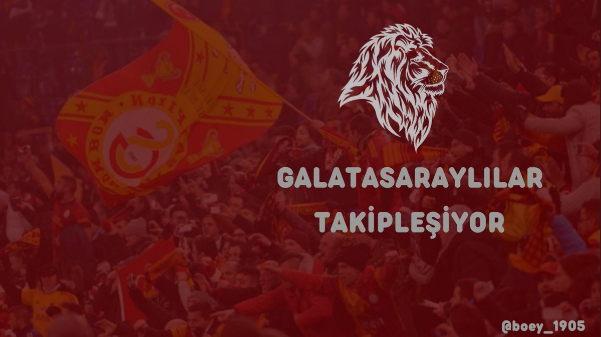 Sosyal medya da daha güçlü bir Galatasaray kitlesi için Takipleşme Tweeti. ✅GT yazıp Beğenen tüm GS taraftarları karşılıklı takipleşiyor! ✅Tüm taraftarlarımızın görmesi için lütfen RT yapalım 💛❤️ ✅𝐓𝐀𝐊𝐈̇𝐏 𝐄𝐃𝐄𝐍𝐈̇ 𝐓𝐀𝐊𝐈̇𝐏 𝐄𝐃𝐈̇𝐘𝐎𝐑𝐔𝐌