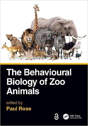 Incredibly excited that this has gone to print. The Behavioural Biology of Zoo Animals, full of important & up-to-date information on species' ecology to underpin #zoo husbandry & #welfare. Contributions from experts around the globe. Due out Nov '22 from @CRCPress.