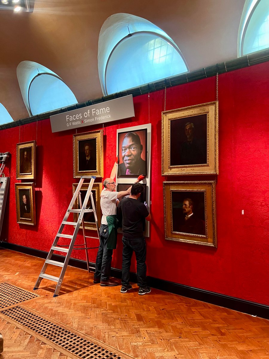 Watts Gallery - Artists' Village (@wattsgallery) on Twitter photo It's all go in the Historic Galleries as we prepare for Faces of Fame: G F Watts X Simon Frederick. <a href="/artistSimonF/">Simon Frederick</a>
Opens next week on Tuesday 27 September: bit.ly/FacesofFame
This display has been created in partnership with <a href="/NPGLondon/">National Portrait Gallery</a> It's all go in the Historic Galleries as we prepare for Faces of Fame: G F Watts X Simon Frederick. <a href="/artistSimonF/">Simon Frederick</a>
Opens next week on Tuesday 27 September: bit.ly/FacesofFame
This display has been created in partnership with <a href="/NPGLondon/">National Portrait Gallery</a>