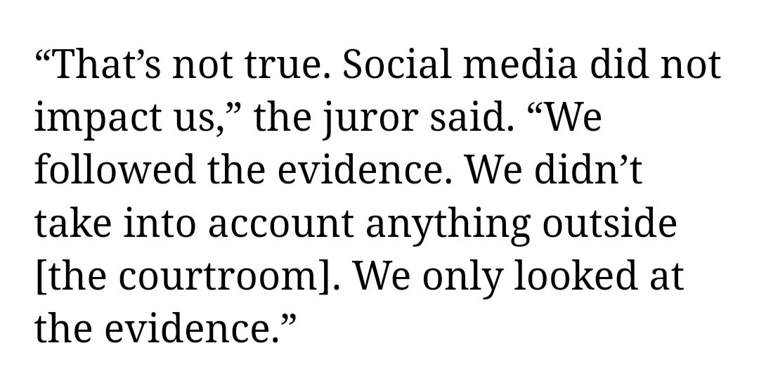 @SlaydonWilder @glossyinferno The jury was not impacted by social media.  #JohnnyDeppWon #AmberHeardIsALiar #AmberHeardisanAbuser #StayMad