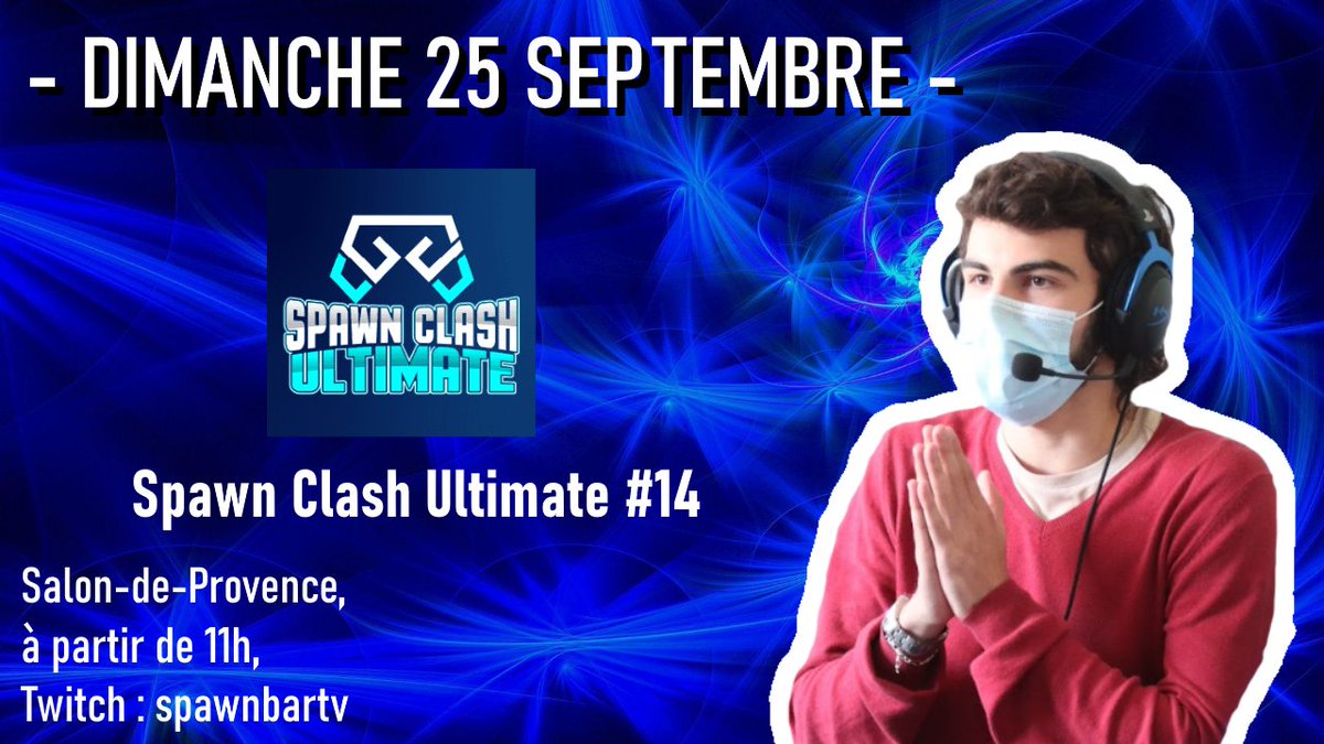 Ido_Orkan's tweet image. 🎙️ WEEK-END DE CAST 🎙️
Ce dimanche, retrouvez moi au @spawnbarsalon pour le Spawn Clash Ultimate #14 !

J'y retourne pour la deuxième fois et quel plaisir de revenir (MALGRÉ UN POIGNET EN MOINS !!!) 🔥

🔗 Lien du Start gg : start.gg/spawn-clash-ul…