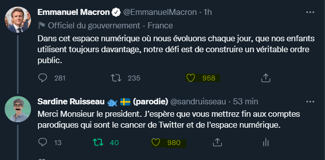 sandruisseau's tweet photo. @EmmanuelMacron Merci à tou.te.s pour mon futur contrôle fiscal  💕 https://t.co/J5eSdbCwKp