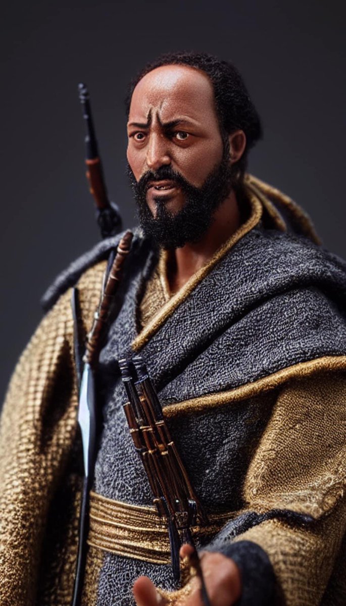 etancomics's tweet photo. Ethiopian kings and warriors as action figures by @BinyAdenew 🔥 

Imagine growing up with these! https://t.co/qVt1xmPB9B