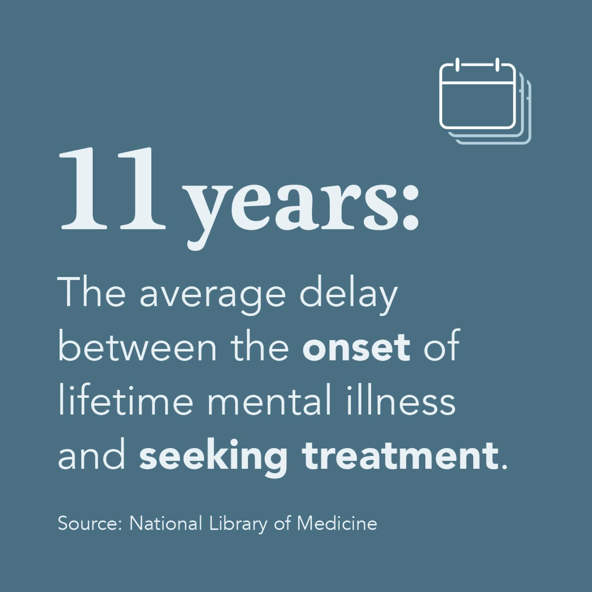 Talkiatry's tweet photo. There are a lot of reasons people living with mental illness delay seeking care. Two of them are barriers to access and thinking symptoms aren’t serious enough . We want to make seeing a psychiatrist easy and empowering, so you don’t have to wait 11 years to start feeling better. https://t.co/ZrIszkjzrN