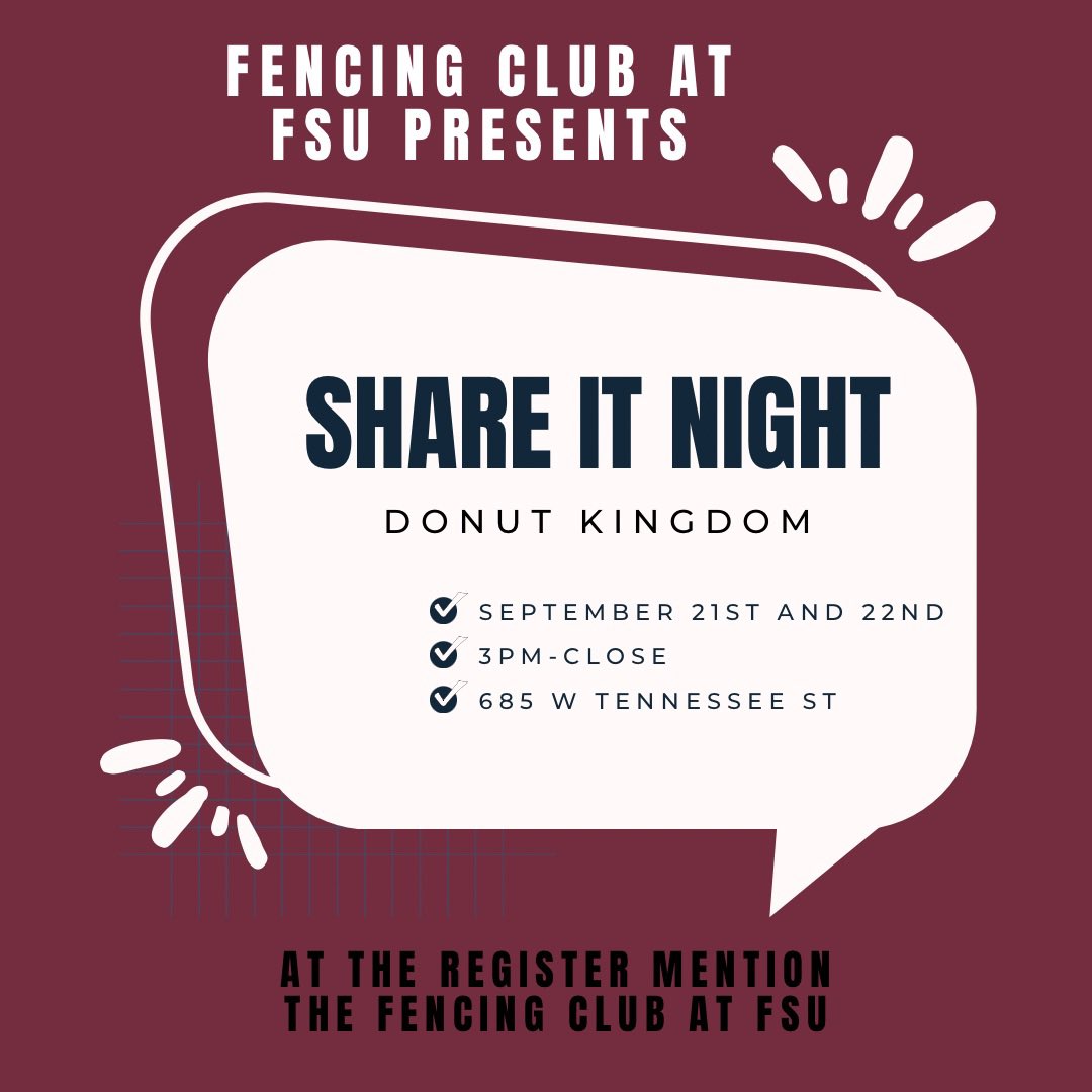 Fencing Club at FSU tweet media