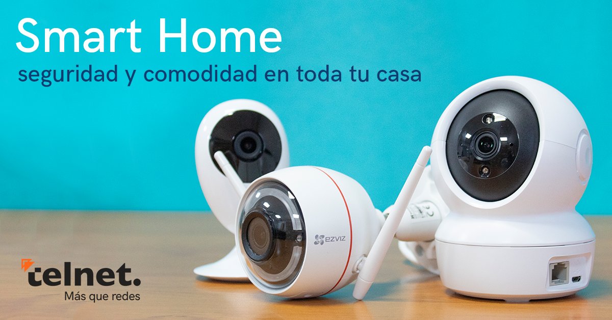 telnetron's tweet photo. Smart Home🏡Las cámaras #EZVIZ te dan seguridad y comodida en toda tu casa.🎥

WhatsApp📱https://t.co/AQEOqejXaK
WhatsApp SV📱https://t.co/0ykQVTY9Nq

#TelNetip #TelNet #TelNetron #másqueredes #Profesional #camara #seguridad #videoseguridad #Calidad #comodidad #Redes #Telecom https://t.co/7kFPTYDExa