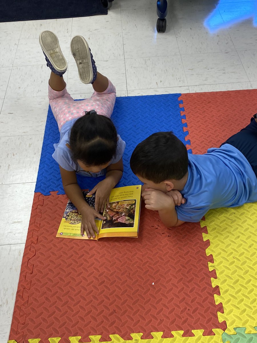 We learned that reading can be even more fun with a partner! We practiced taking turns reading and listening.