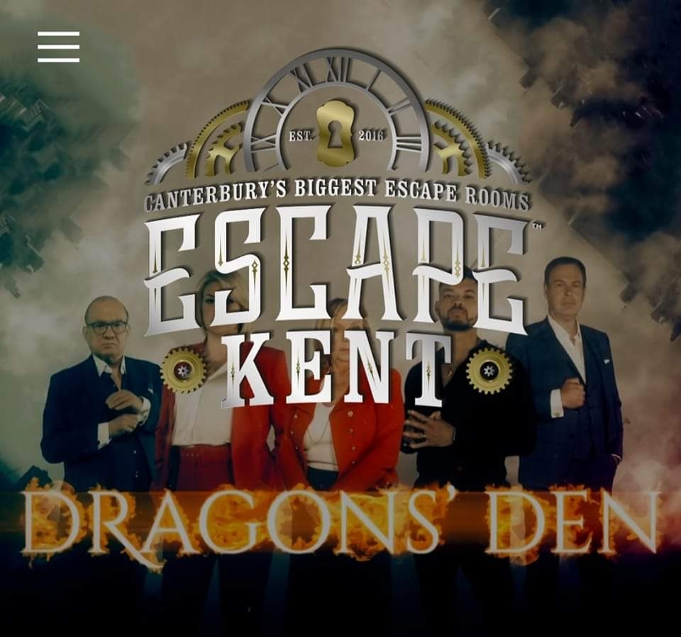 Did you know that Escape Kent received successful backing from two Dragons' earlier in the year. 

Who are your favourite Dragons' and why?

escapekent.com

#DragonsDen #EscapeRooms #BBC1 #EscapeKent