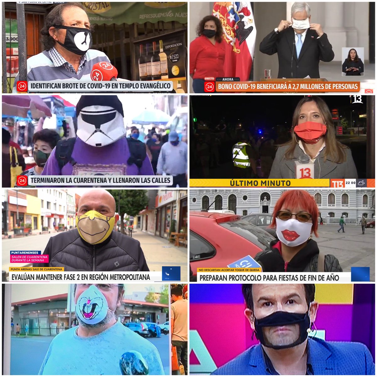 Televisivamente's tweet photo. Vuela alto, mascarilla https://t.co/dyN33MwnsQ