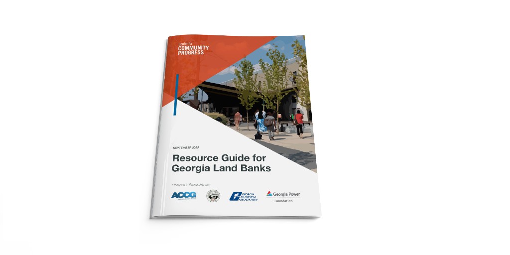 ICYMI: We have a new Resource Guide for Georgia Land Banks! 

Download this A-to-Z toolkit of example forms and documents covering land bank formation and governance, property acquisition and disposition, and innovative programs by Georgia land banks: communityprogress.org/publications/r…