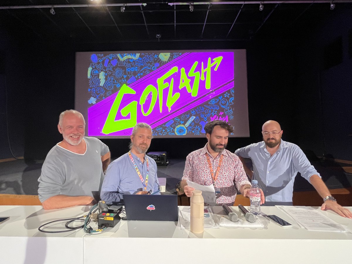 This afternoon, we had the pleasure to present "Go Flash" at #CartoonForum! 🏎️ 
<a href="/cube_prod/">Cube Creative</a>  @CARTOON_media 
#cartoon #forum #animation #project