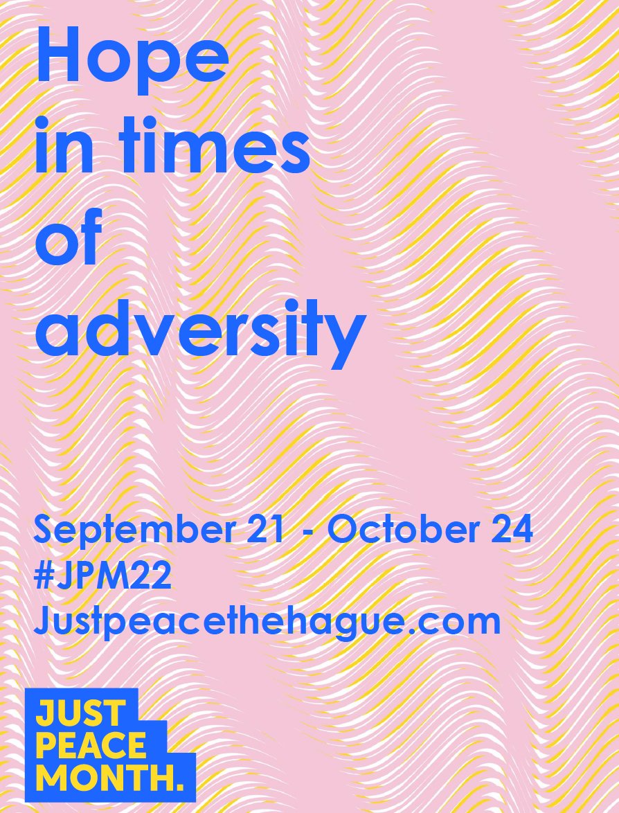 21/09, #InternationalDayOfPeace 
The UNGA set up this day for devoting and strengthening the ideals of peace, by implementing a 24hrs ceasefire. &amp; Today marks the start of @justpeace2022, an event to explore peace &amp;justice in <a href="/GemeenteDenHaag/">Gemeente Den Haag</a>  space for #youth &amp; #peace #GPM22🕊️