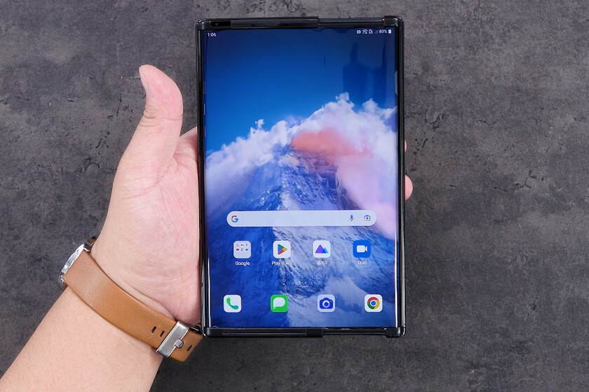 Xataka México on Twitter "LG Rollable en toda su gloria así se ve y